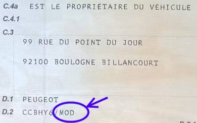 Peut-on demander un certificat de conformité européen COC pour un véhicule modifié?